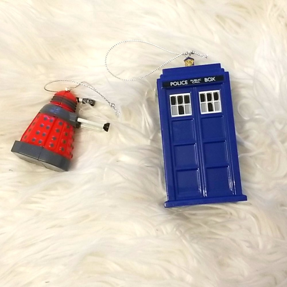 Dr. Who ornaments